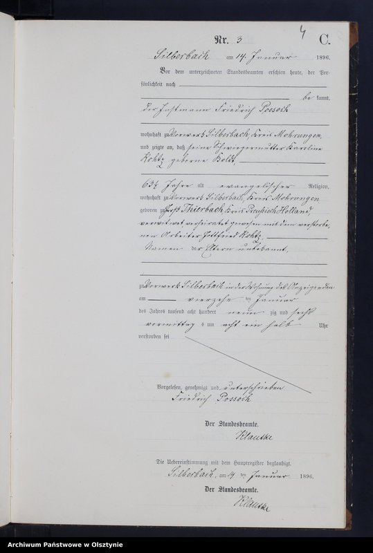 image.from.unit.number "Sterbe-Neben-Register Nr 1 - 43"