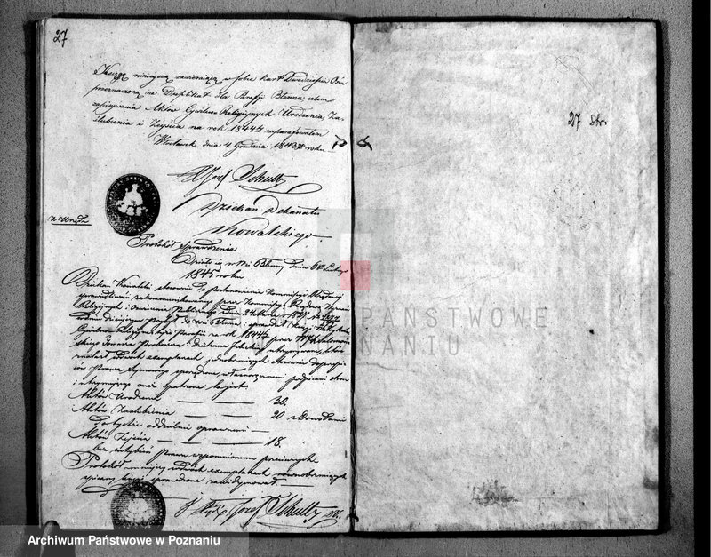 Obraz 17 z jednostki "Duplikat urodzonych, zaślubionych i zgonów"