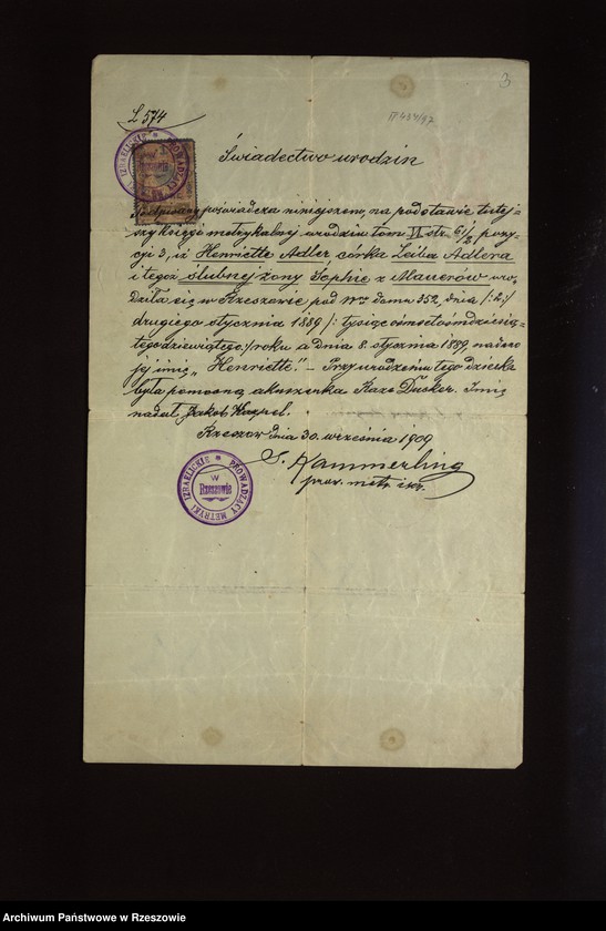 image.from.unit.number "Akta zaślubin"