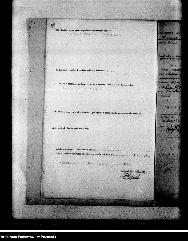 Obraz 18 z jednostki "Szkoła Powszechna- Skokowo, powiat Koźmin"