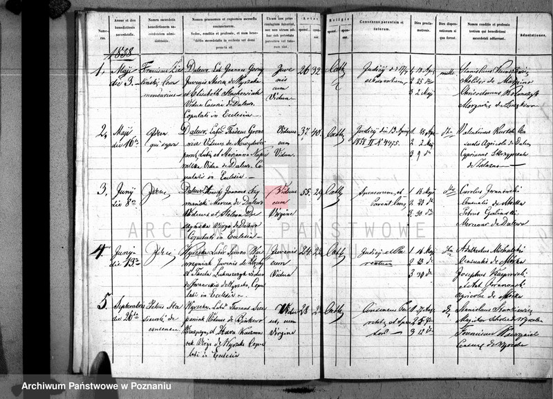 Obraz 10 z jednostki "Liber baptisatorum, copulatorum u. mortuorum"