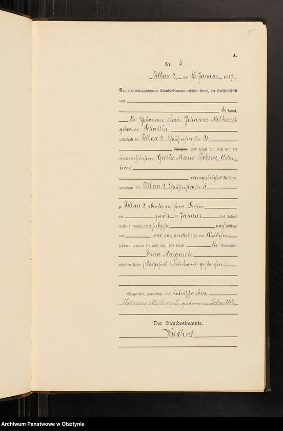 image.from.unit.number "Geburts-Haupt-Register Nr 1 - 65 i 1 - 56"