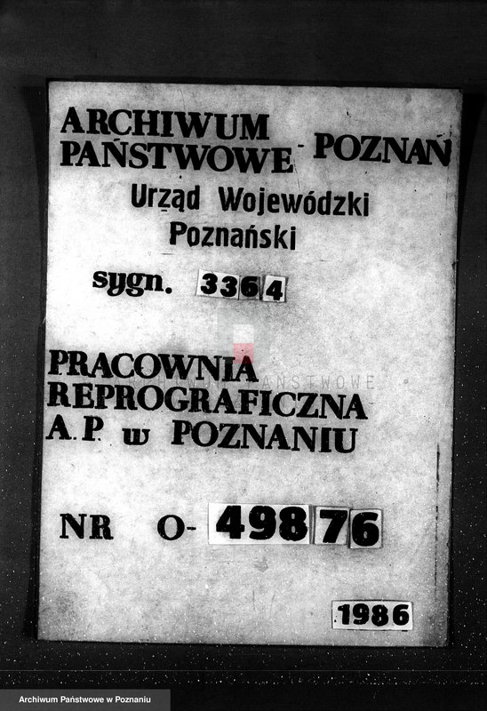 Obraz 1 z jednostki "Nadzór nad gospodarką w lasach majętności Plugawice powiat kępiński"