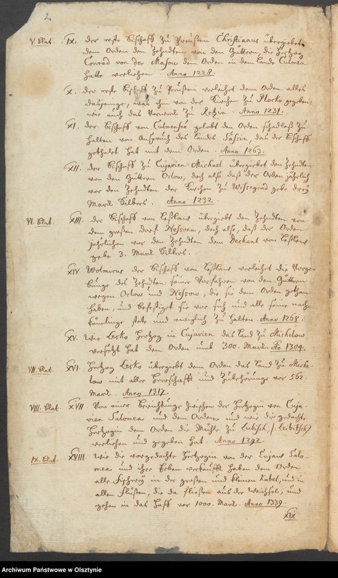 image.from.unit "Verzeichnis deren Sachen, welche in diesegne Volumine MSC"