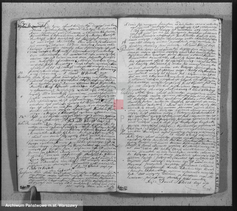 Obraz 12 z jednostki "Akta urodzeń, małżeństw, zgonów"