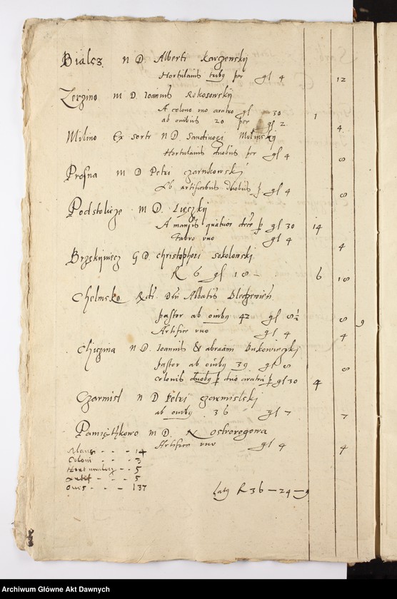 image.from.unit.number "Rejestry poborowe woj. poznańskiego i kaliskiego."