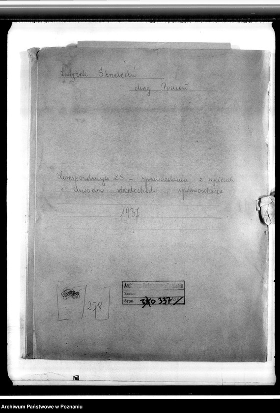 Obraz 4 z jednostki "Korespondencja Związku Strzeleckiego - sprawozdania z wycieczek i zawodów strzeleckich, sprawozdania z działalności"