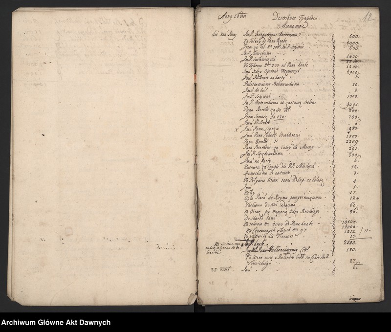 image.from.unit.number "Rozliczenie różnych wydatków z mennicy i wypłat na wojsko."