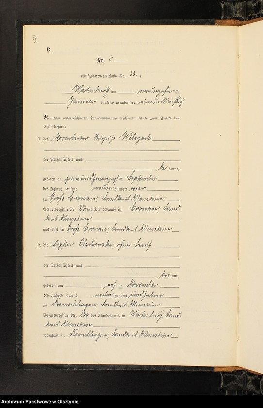 image.from.unit.number "Heirats-Haupt-Register Nr 1 - 38"