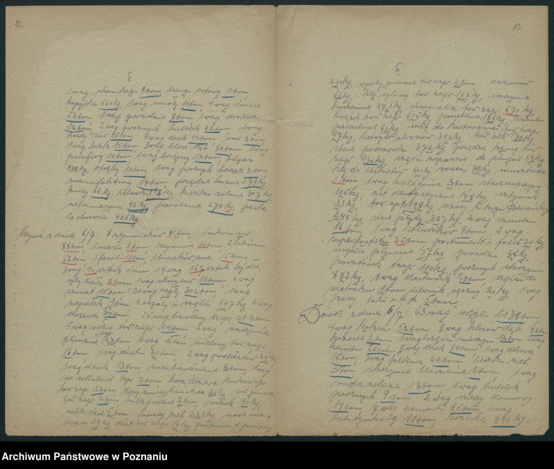 Obraz 12 z jednostki "[Raporty z kontroli wywożonych i przywożonych towarów]"