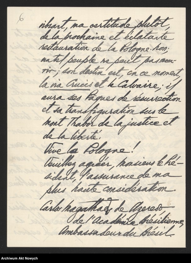 Obraz 8 z jednostki "Azerado de Carlos Magalhaes (Ambassadeur du Brésil); L.1"