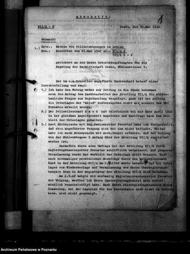 Obraz 5 z jednostki "Finanzierungshilfe. Antrag der Stadt Leslau (Włocławek)"