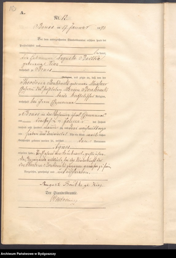 image.from.unit.number "Akta urodzeń - pierwopis nr 1-274"