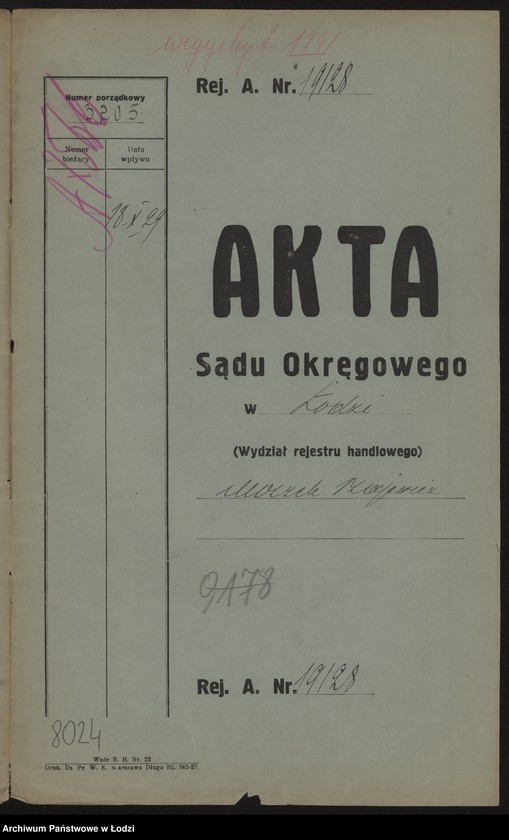 Obraz 2 z jednostki "Moszek Szajewicz – drobna sprzedaż manufaktury"