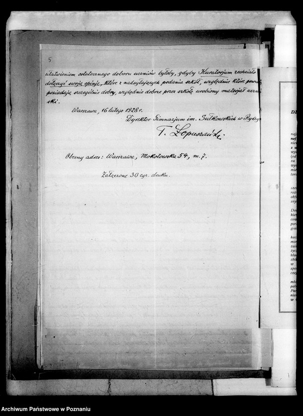 Obraz 9 z jednostki "Prywatne Gimnazjum imienia Sułkowskich- Rydzyna"