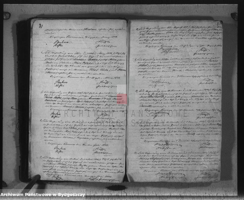 image.from.team "Akta metrykalne żydowskiej gminy wyznaniowej w Koronowie, pow. Bydgoszcz"