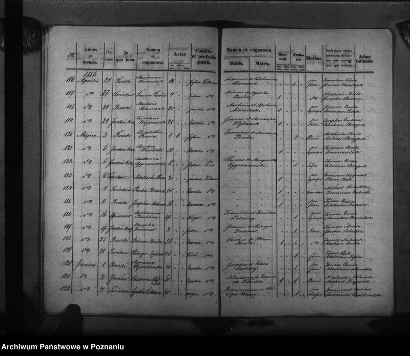 Obraz 20 z jednostki "Liber baptisatorum, copulatorum, mortuorum"