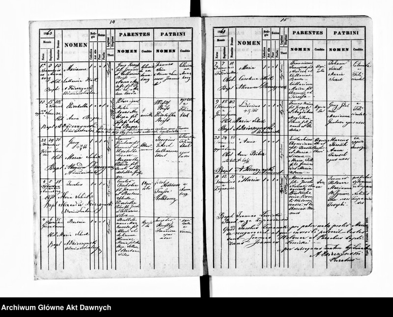 image.from.unit.number "Parafia: Feliciental. Dekanat: Stryj. Księga metrykalna urodzeń dla całej parafii. Tom II."
