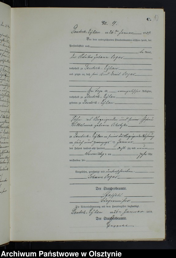 image.from.unit.number "Sterbe-Neben-Register Nr 1 - 98"