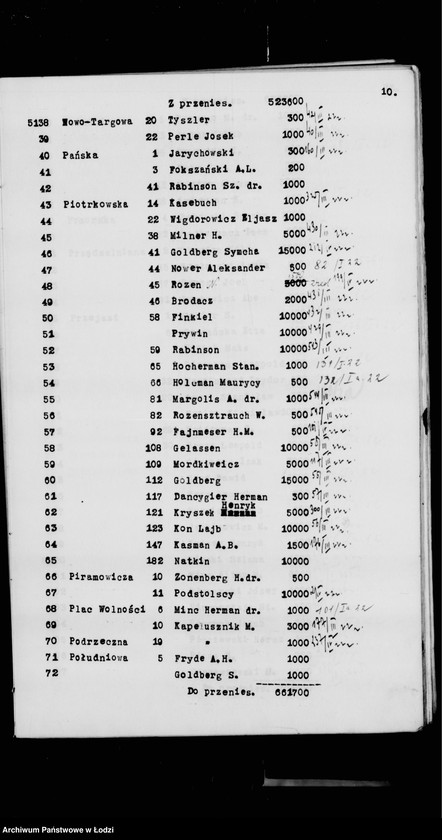 Obraz 13 z jednostki "Rejestr poborczy"