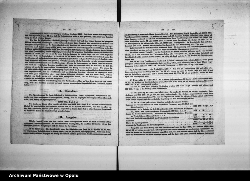 Obraz 8 z jednostki "Acta des Magistrats Oppeln betreffend Lebens - und Alters - Versorgungs - Versicherungen. De Anno 1850-1864"