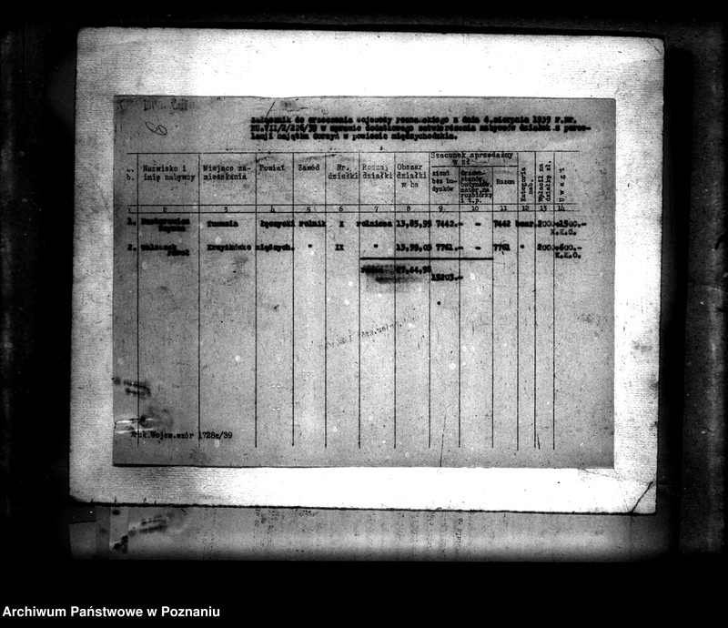 Obraz 10 z jednostki "Operat szacunkowy parcelowanego majątku Gorzyń powiatu międzychodzkiego"