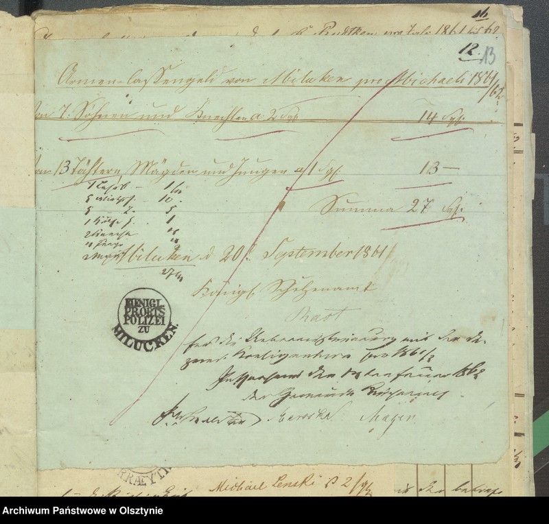 image.from.unit.number "Einnahme und Ausgabe Beläge zur Kirchspiels Armen-Kassen-Rechnung"