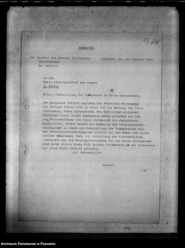 Obraz 19 z jednostki "Tularämie der Rinder. Enterkrankheiten bei Kühen. Fischkrankheiten"