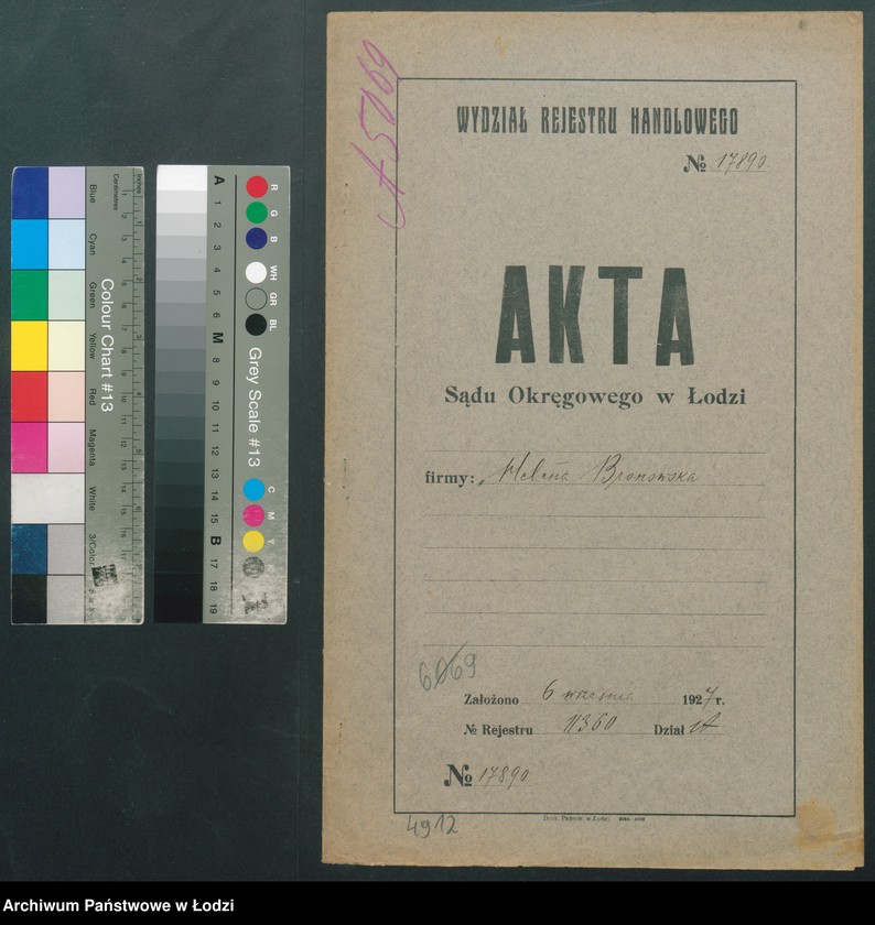 Obraz 2 z jednostki "Helena Bronowska- sprzedaż żelaza, blachy i papy"