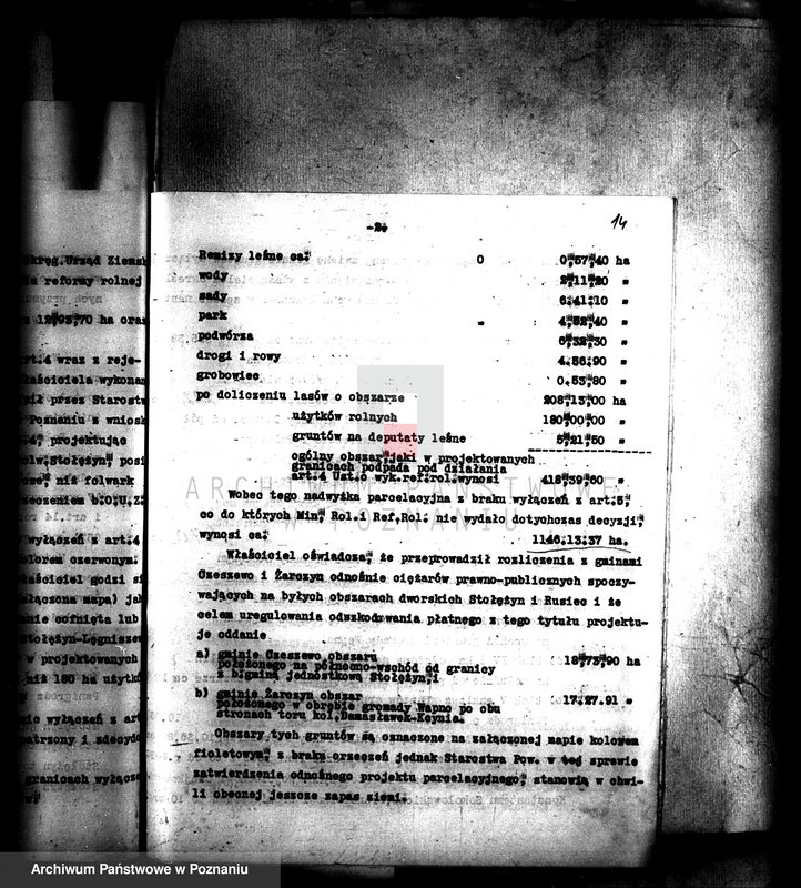 Obraz 18 z jednostki "Przymusowy wykup majątków: Stołężyn, Wapno, Panigródz i Rusiec powiatu wągrowieckiego i żnińskiego"