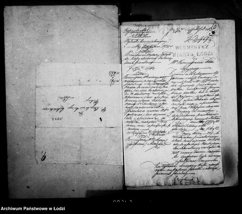 Obraz 12 z jednostki "Akta ławnika czynnego osady fabrycznej Łódka tyczące się sekwestracji majątku ruchomego Tytusa Kopischa"