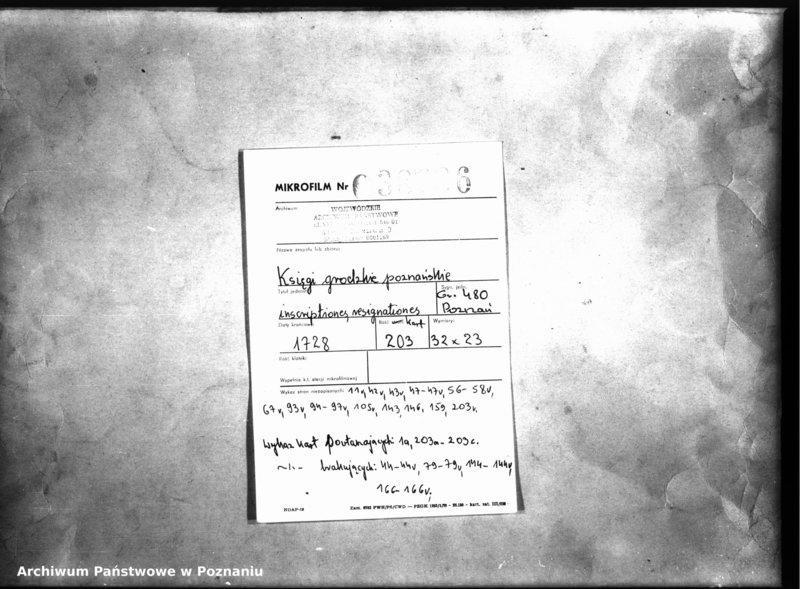 Obraz 2 z jednostki "Inscriptiones, resignationes [protocollon]"