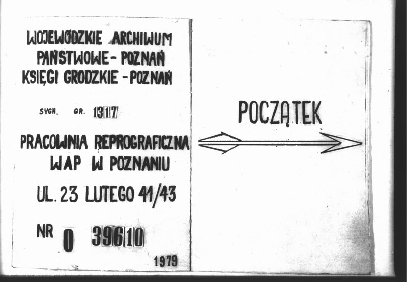 Obraz 1 z jednostki "Decreta officii [inducta]"
