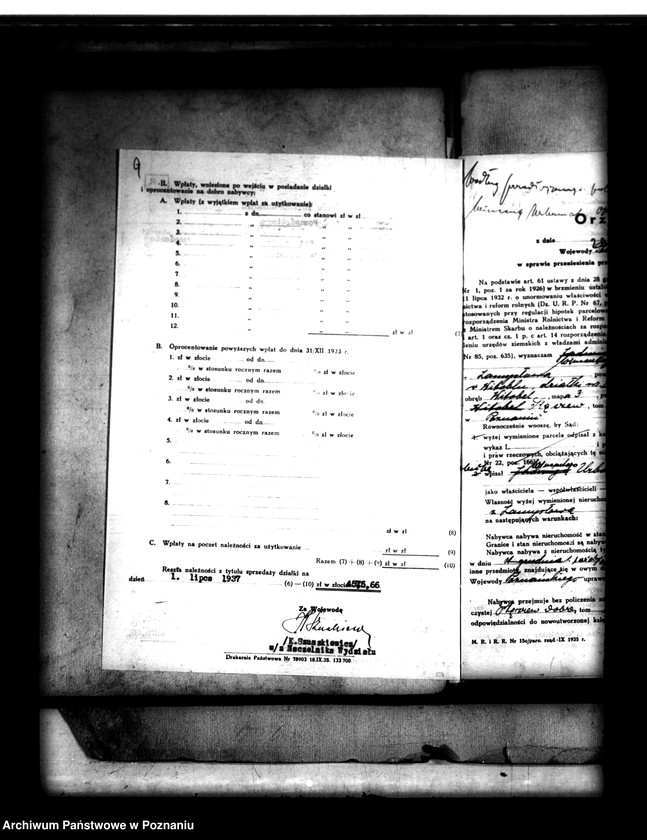 Obraz 13 z jednostki "Parcelacja lasu Witobel XV powiatu poznańskiego Jadwiga Urbaniak"