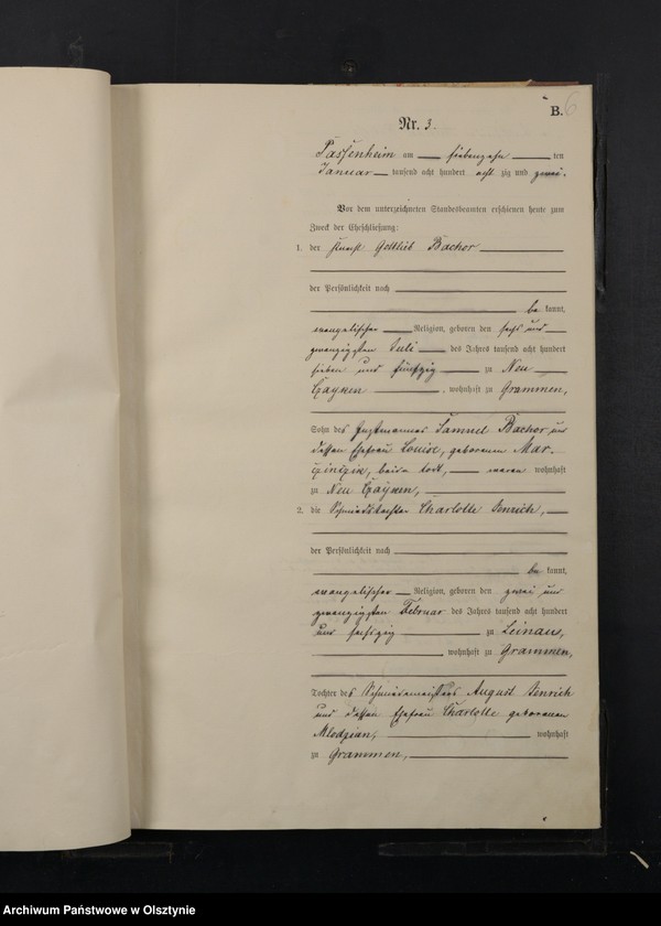 image.from.unit.number "Heiraths-Haupt-Register Nr 1 - 54"