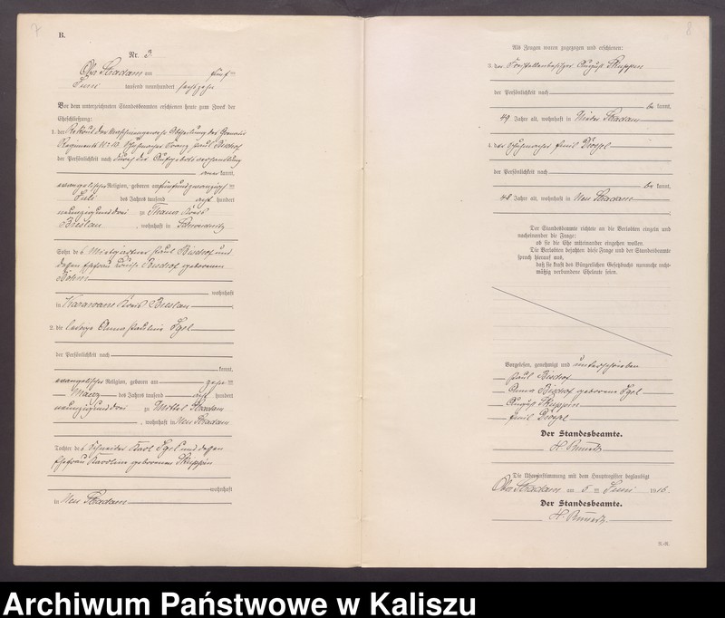 Obraz 6 z jednostki "[Księga małżeństw]"