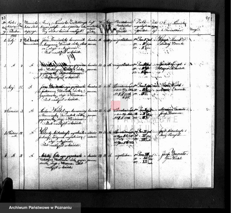Obraz 13 z jednostki "Duplikat urodzonych, zmarłych, zaślubionych"