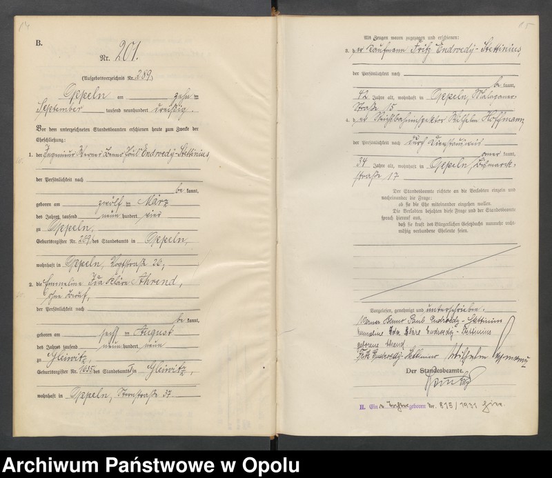 Obraz 10 z jednostki "[Rejestr Małżeństw] 1930 tom II Nr 195-294"