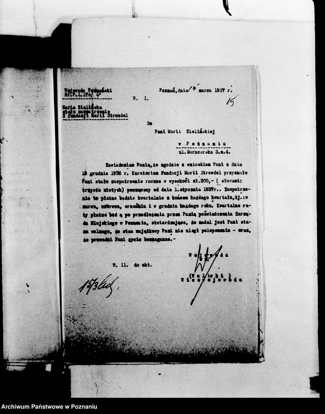 Obraz 18 z jednostki "/Fundacja Marii Stroedel/ zaopatrzenie"