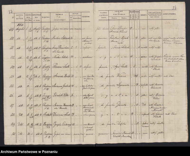 Obraz 14 z jednostki "Księga zgonów"