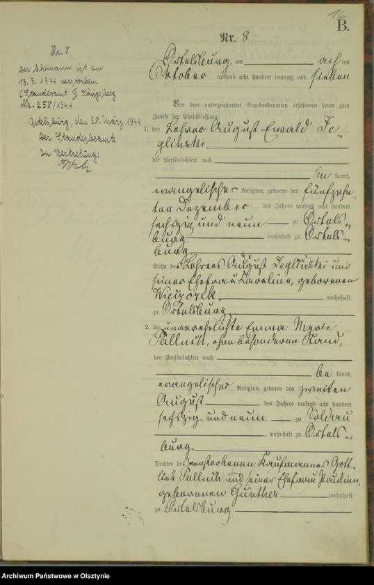 image.from.unit.number "Heiraths-Haupt-Register Nr 1 - 18"