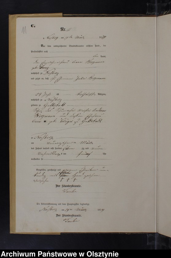 image.from.unit.number "Sterbe-Neben-Register Nr 1 - 39"