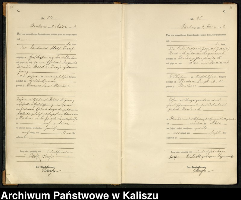Obraz 16 z jednostki "[Księga zgonów]"