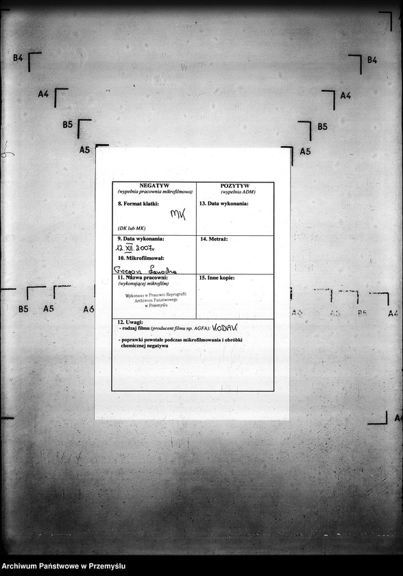 Obraz 3 z jednostki "[Kopie ksiąg metrykalnych parafii Krzywa z filią Banica (dekanat Gorlice)]"