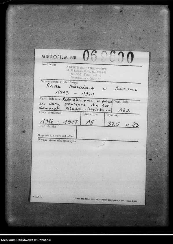 Obraz 2 z jednostki "Podziękowania w prasie za dary pieniężne dla bezdomnych Polaków. [Wycinki prasowe]"