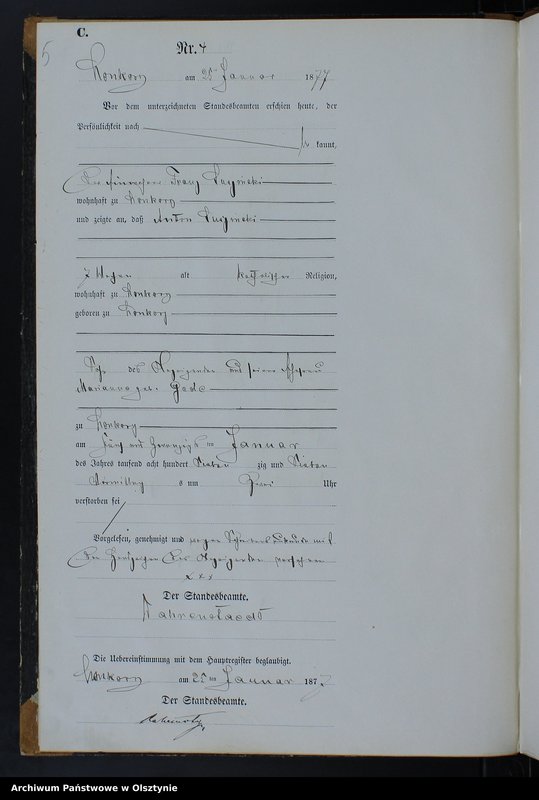 image.from.unit.number "Sterbe-Neben-Register Nr 1 - 51"