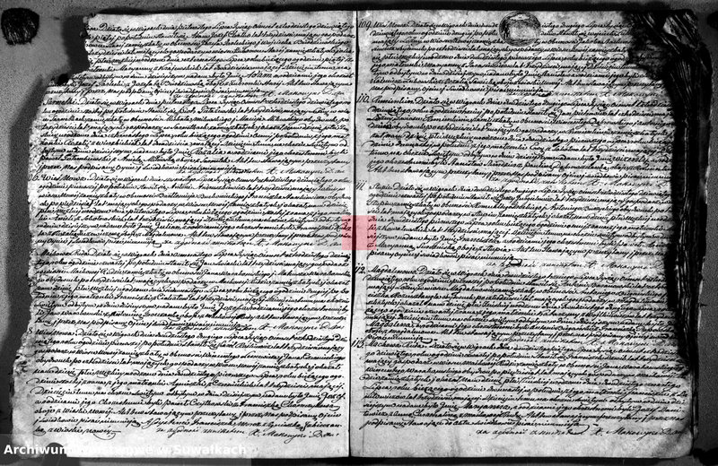 image.from.unit.number "Duplikat akt urodzonych, zaślubionych i umarłych w parafii wigierskiej"