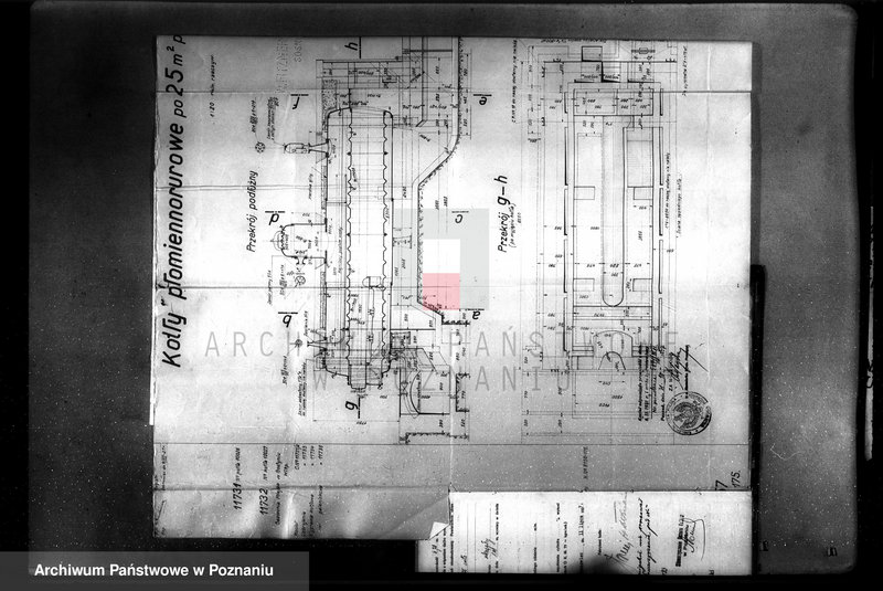 Obraz 12 z jednostki "Warsztat W. Mańkowskiego w Gostyniu kocioł wulkanizacyjny nr woj. kotła 6408"