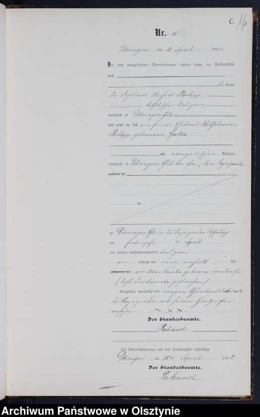 image.from.unit.number "Sterbe-Neben-Register Nr 1 - 46"