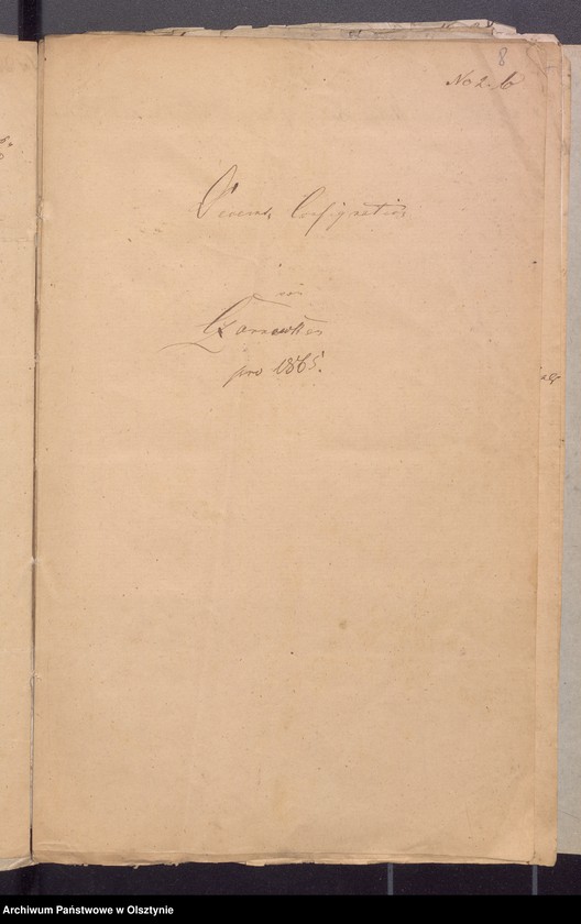 image.from.unit.number "Beläge zur Widminnenschen Kirchen Kassen Rechnung pro 1865"